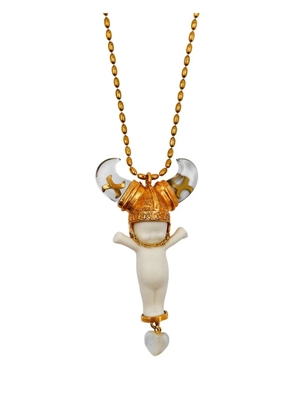 Gem Kingdom Viking necklace - Gold