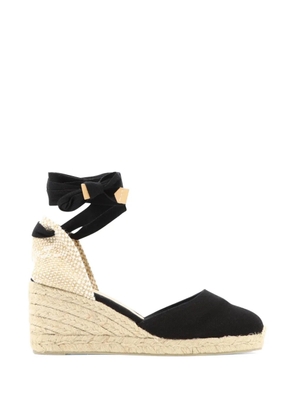 Castañer Carina wedge espadrilles - Black