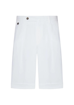 PT Torino belt-loops shorts - White