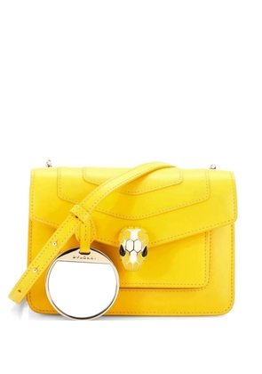 Bvlgari Pre-Owned Serpenti Leather Small crossbody bag - Yellow