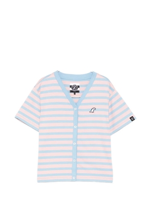 SPORT b. by agnès b. striped short-sleeve T-shirt - Blue