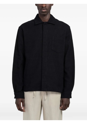 MINIMUM Brock Ovz patch-pocket concealed-fastening jacket - Black