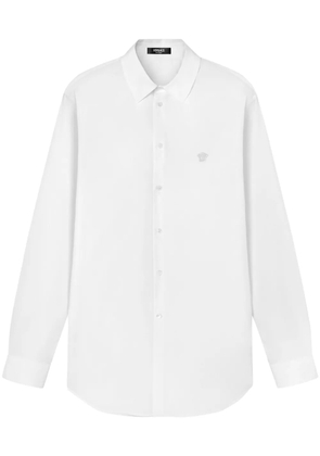 Versace Medusa embroidered shirt - White