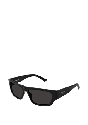 Balenciaga rectangle-frame sunglasses - Black