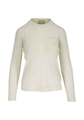 TWP chest-pocket sweater - Green