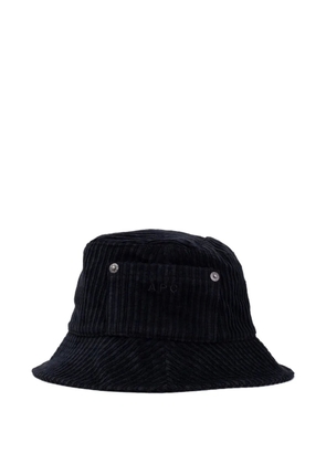 A.P.C. Thais corduroy bucket hat - Black