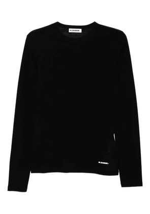 Jil Sander + logo-print T-shirt - Grey