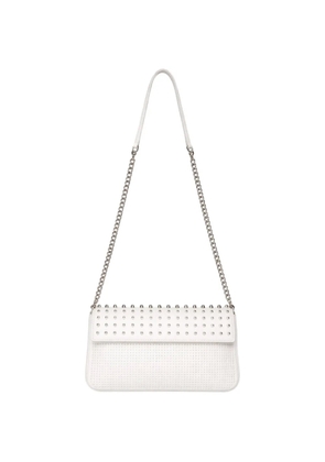 John Richmond stud-embellished shoulder bag - White