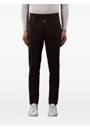 Moorer Matthew drawstring track pants - Brown