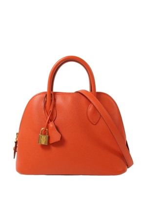 Hermès Pre-Owned 27 Bolide leather tote bag - Orange