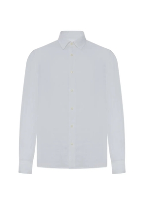 120% Lino long-sleeves shirt - White