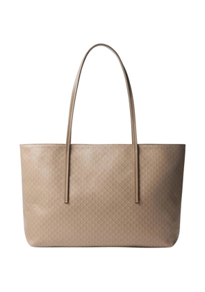 Calvin Klein monogram-pattern tote bag - Neutrals