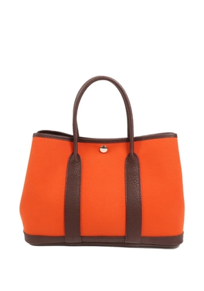 Hermès Pre-Owned TPM Garden Party leather tote bag - Orange