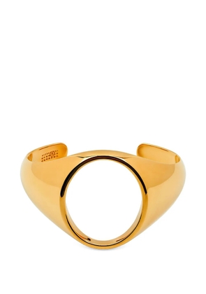 MM6 Maison Margiela cut-out rigid bracelet - Gold