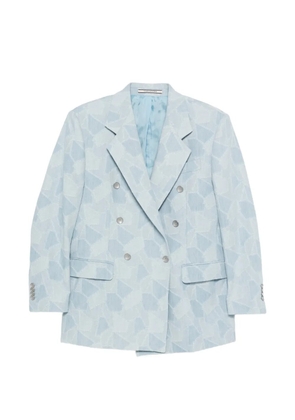 Tagliatore double-breasted blazer - Blue