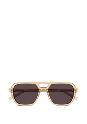 Saint Laurent Eyewear SL 905 geometric-frame sunglasses - Yellow