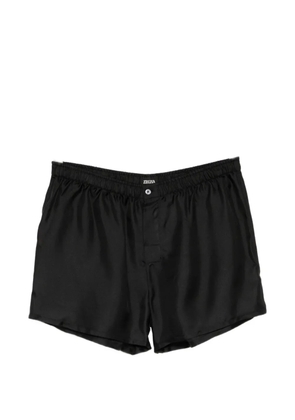 Zegna silk boxer shorts - Black