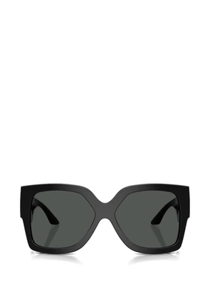 Versace Greca square-frame sunglasses - Black