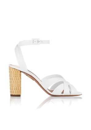 Aquazzura Copacabana heeled sandals - White