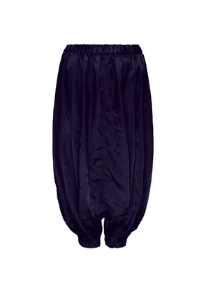 Comme Des Garçons Comme Des Garçons elasticated-waist balloon trousers - Blue