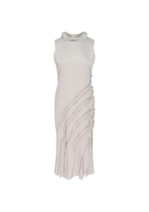 Club21 Collection Ava ruffled dress - Neutrals