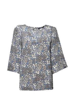 Weekend Max Mara floral-print blouse - Blue