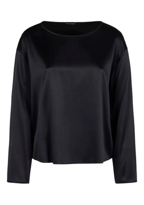 Emporio Armani satin blouse - Blue