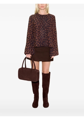 Simon Miller Joplin leopard-print top - Brown