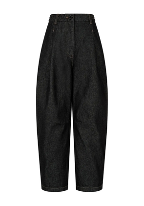 TOMBOY Elasticated Denim Trousers - Black