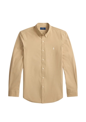 Polo Ralph Lauren slim fit stretch-poplin shirt - Neutrals