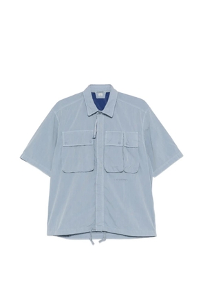 C.P. Company multi-pocket short-sleeve shirt - Blue