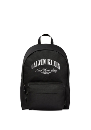 Calvin Klein Heritage logo backpack - Black