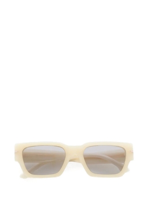 Victoria Beckham rectangle-frame sunglasses - Neutrals