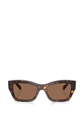 Vogue Eyewear tortoiseshell-effect rectangle-frame sunglasses - Brown