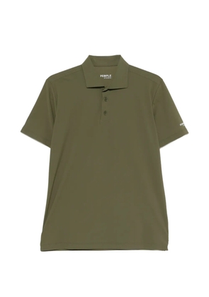 People Of Shibuya logo-print polo shirt - Green