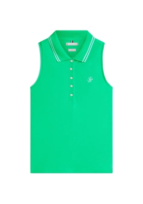 Tommy Hilfiger 1985 slim-fit sleeveless cotton polo shirt - Green