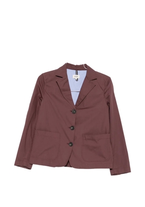 Diega button-up patch-pocket blazer - Purple