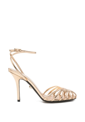 Alevì leather sandals - Gold