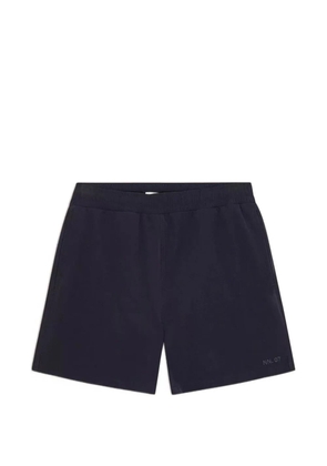 NN07 Holiday logo-embroidered swim shorts - Blue