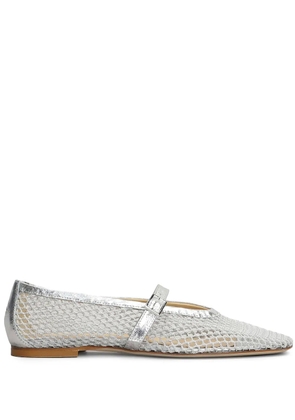 Fabio Rusconi mesh ballet flats - Silver