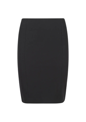 DONDUP zip-front panelled skirt - Black