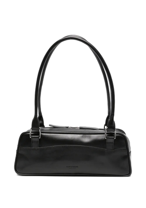 VAGABOND mini Nomi logo-debossed leather shoulder bag - Black