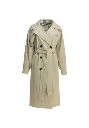 Barbour Layla double-breasted belted trench coat - Neutrals