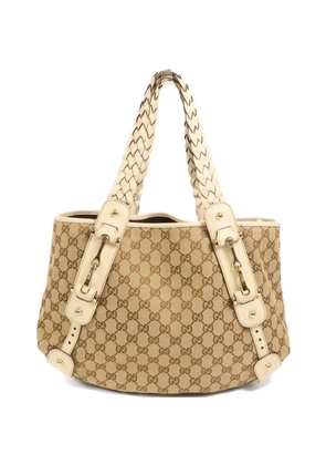 Gucci Pre-Owned GG canvas shoulder bag - Neutrals