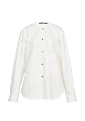 Sofie D'hoore chest-pocket long-sleeve blouse - White