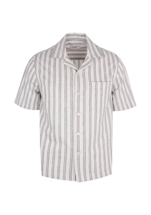 Agnona striped jersey shirt - Neutrals