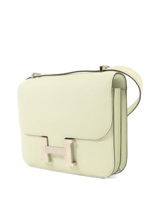Hermès Pre-Owned mini Constance Epsom leather shoulder bag - Green