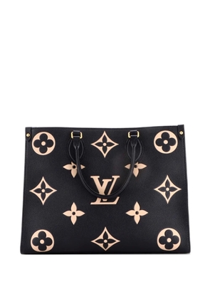 Louis Vuitton Pre-Owned OnTheGo Tote Bicolor Monogram Empreinte Giant MM shoulder bag - Black