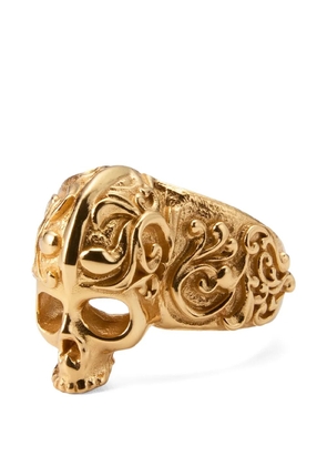 Emanuele Bicocchi large Skull ring - Gold