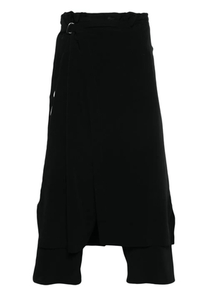 Yohji Yamamoto U-Standard Wrap pants - Black